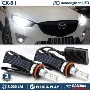 H11 LED Bulbs for MAZDA CX-5 Low Beam CANbus Bulbs | 6500K Cool White 8000LM