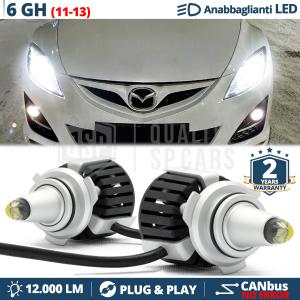 HB4 LED Bulbs Kit For MAZDA 6 GH (11-13) Low Beam CANbus | Powerful White Light 6500K 55W