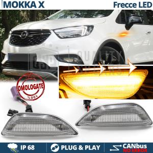 Dynamic LED Side Markers for OPEL MOKKA X | E-Approved Indicators CANbus No Error