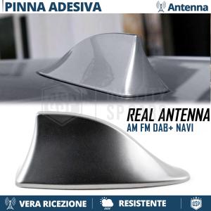 Antena ALETA DE TIBURÓN Gris PARA CLASE S 140, 190 | Recepción Verdadera AM-FM-DAB+