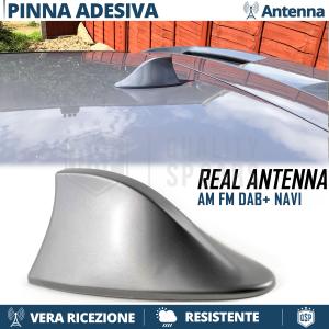 Grey Shark Fin Antenna FOR Alfa Romeo 164 166 | Real AM-FM-DAB+ RADIO Reception