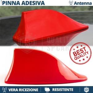 Red SHARK FIN Antenna FOR VW TIGUAN | Real AM-FM-DAB+ RADIO Reception
