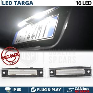 Luces de Matricula LED CANbus para Mercedes | 6500K Luz Blanca, Plug & Play