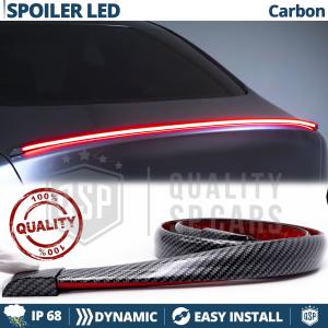SPOILER LED Posteriore Per Bentley Azure | Striscia LED DINAMICA, Alettone Adesivo Fibra di Carbonio