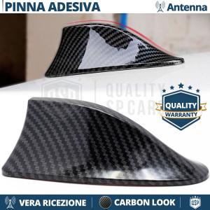 Antenna PINNA DI SQUALO Per Alfa Romeo GIULIA-STELVIO, Fibra di Carbonio | VERA Ricezione AM-FM-DAB+