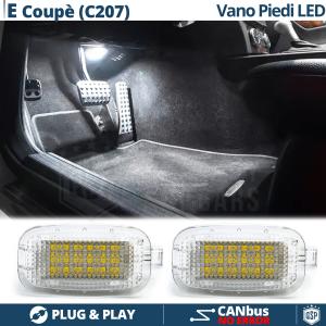 2 LED Footwell Light for MERCEDES E CLASS COUPE C207 | Interior ICE White Lights | CANbus Error FREE