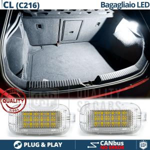 LED Rear Trunk Lights for MERCEDES CL C216 | Interior ICE White Lights | CANbus Error FREE