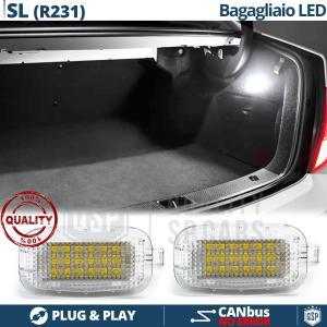 LED Kofferraum Beleuchtung für MERCEDES SL R231 | Led Innenbeleuchtung Weißes Eis | CANbus