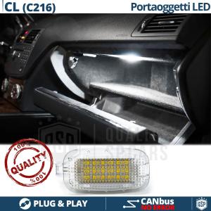 LED Glove Box Lights for MERCEDES CL C216 | Interior ICE White Lights | CANbus Error FREE