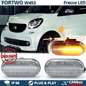 LED Side Markers for Smart Fortwo W453 Sequential Dynamic  E-Approved, Canbus No Error