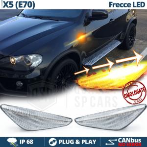 X2 Laufeffekt Blinkern LED Sequentiell Für BMW X5 E70 (06-13) | Autos Genehmigt, Weiss Linse, Canbus Kein Fehler