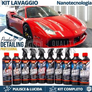 Prodotti LAVAGGIO Auto Professionali KIT Detailing COMPLETO per la Tua Renault | Nanotecnologia, Lucidatura, Pulizia | MADE IN EUROPE