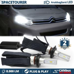 H7 LED Kit for Citroen Spacetourer, Jumpy 3 Low Beam CANbus Bulbs | 6500K Cool White 8000LM