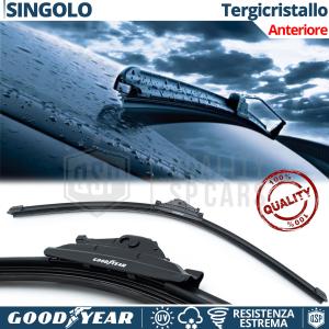 1 Wiper Blade for Peugeot iOn Front GOODYEAR FLAT in Teflon + Graphite Natural Rubber