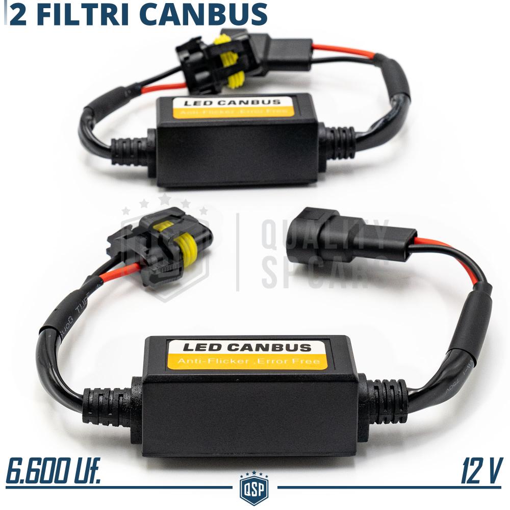 X2 Résistances Supplémentaires CANbus 9012 pour Ampoules kit LED