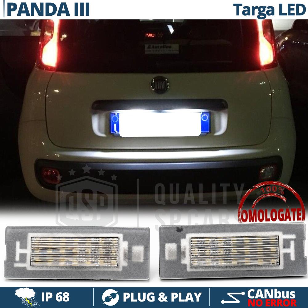2Pcs CanBus Kein Fehler LED Kennzeichen Licht Für FIAT Panda MK3 Typ 169  MK4 312 319 Fehler Kostenlose helle Weiße Anzahl – zu niedrigen Preisen im