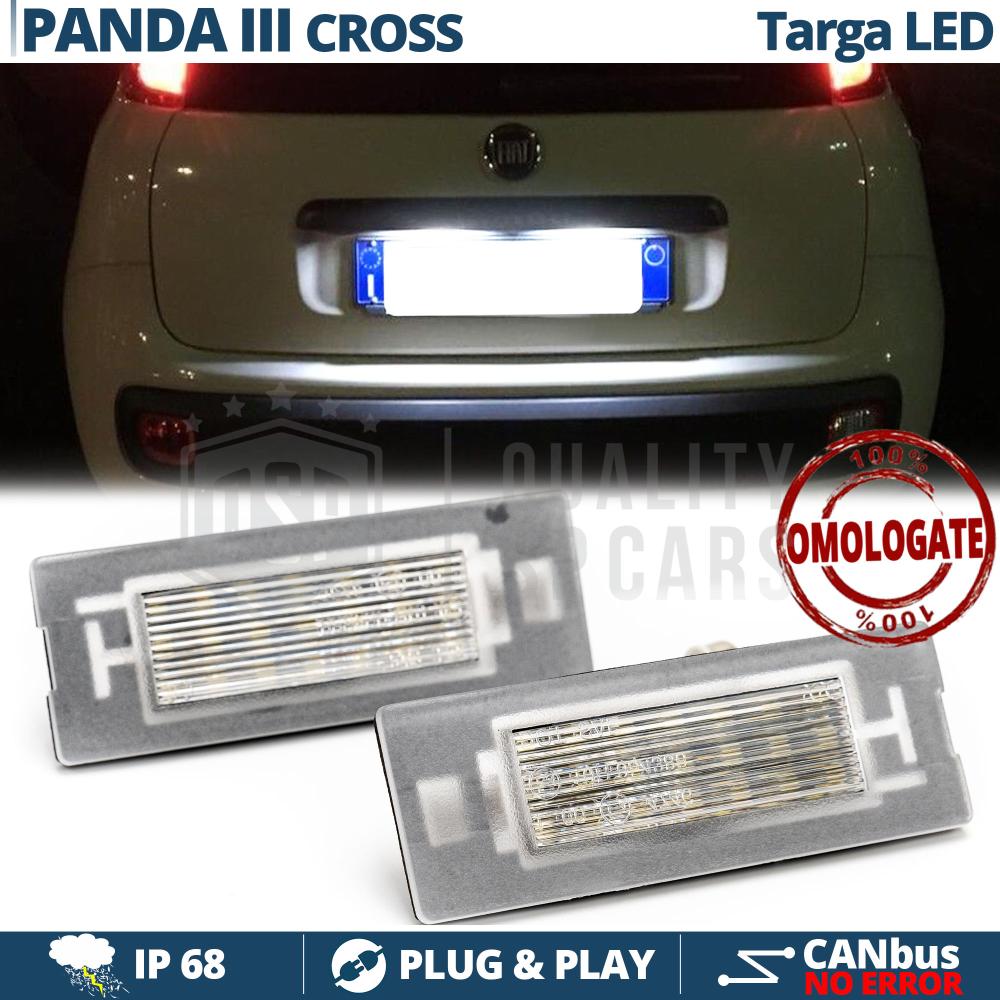 2X für FIAT Panda MK3 Typ 169 MK4 312 319 2012 LED Kennzeichenbeleuchtung  Nummernschild