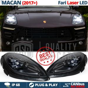 LED Laser HEADLIGHTS For Porsche MACAN from 2018, APPROVED | TRANSFORMATION in Dynamic System MATRIX