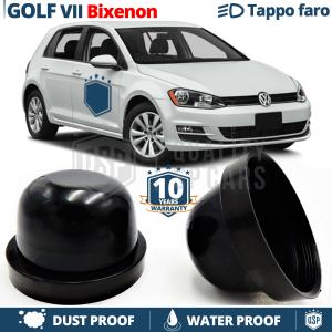 1 Deeper HEADLIGHT CLOSING CAP for VW GOLF 7 (12-19) Bi-Xenon DUST WATER Cover