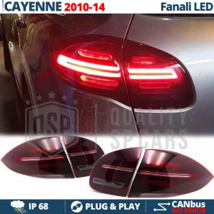 2 LED TAIL LIGHTS For Porsche Cayenne 2 (958) 10-14 APPROVED | Transformation in New Cayenne