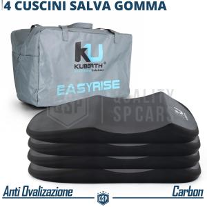 Carbon TIRE CRADLES For VW Corrado, Flat Stop Protector | Original Kuberth MADE IN ITALY