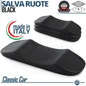 Black Tire Cradles Flat Stop Protector Anti-Ovalizing Tire Saver for CLASSIC CARS | Original Kuberth V MADE IN ITALY