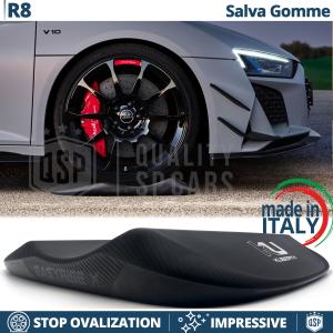 PROTECTORES DE NEUMÁTICOS Carbono para Audi R8, Anti Deformación | Originales Kuberth HECHO EN ITALIA