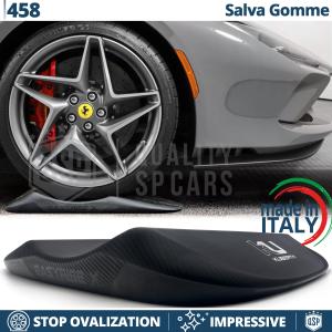 Carbon TIRE CRADLES For Ferrari 458, Flat Stop Protector | Original Kuberth MADE IN ITALY