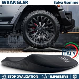 Cuscini SALVA GOMME Carbon Per Jeep Wrangler, Antiovalizzanti Ruote | Originali Kuberth MADE IN ITALY