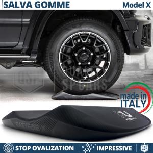 Cuscini SALVA GOMME Carbon Per Suzuki Samurai SJ, Antiovalizzanti Ruote | Originali Kuberth MADE IN ITALY