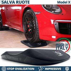 Rampes de PRÉVENTION PNEUS PLATS Carbone, pour Porsche Carrera GT | Originaux Kuberth FABRIQUÉ EN ITALIE