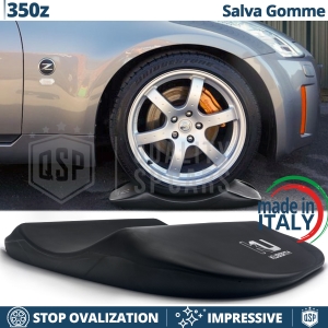 Cuscini SALVA GOMME Neri Per Nissan 350Z, Antiovalizzanti Ruote | Originali Kuberth MADE IN ITALY