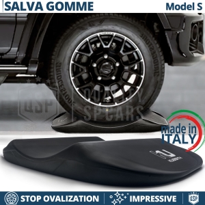 Cuscini SALVA GOMME Neri Per Toyota Land Cruiser, Antiovalizzanti Ruote | Originali Kuberth MADE IN ITALY
