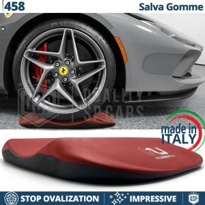 Cuscini SALVA GOMME Rossi per Ferrari 458, Antiovalizzanti Ruote | Originali Kuberth MADE IN ITALY