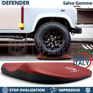 Cuscini SALVA GOMME Rossi per Land Rover Defender, Antiovalizzanti Ruote | Originali Kuberth MADE IN ITALY