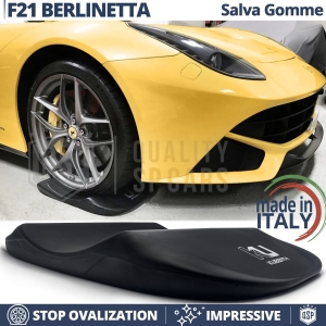 Black TIRE CRADLES For Ferrari Berlinetta, Flat Stop Protector | Original Kuberth MADE IN ITALY