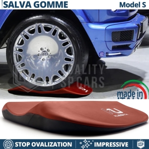 Cuscini SALVA GOMME Rossi per Mercedes Classe G, Antiovalizzanti Ruote | Originali Kuberth MADE IN ITALY