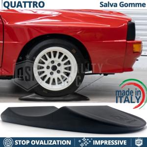 Cuscini SALVA GOMME Antiovalizzanti Neri, per Audi Quattro WR, MB RR | Originali Kuberth MADE IN ITALY