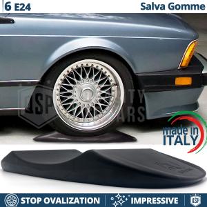 Black TIRE CRADLES Flat Stop Protector, for Bmw 6 Series E24 | Original Kuberth MADE IN ITALY
