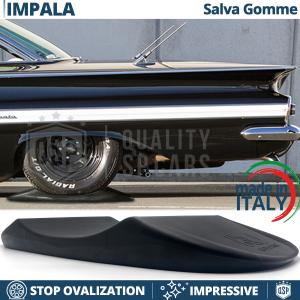 Schwarze Reifenschoner REIFENWIEGE STANDPLATTEN Für Chevrolet Impala | Original Kuberth HERGESTELLT IN ITALIEN
