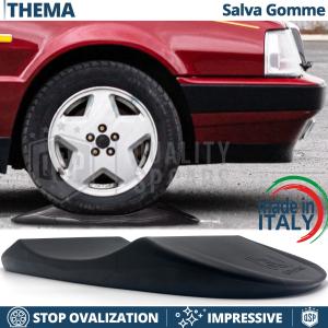 Black TIRE CRADLES Flat Stop Protector, for Lancia Thema Ferrari | Original Kuberth MADE IN ITALY