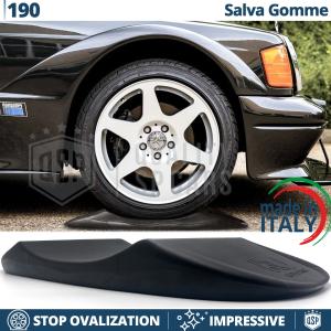 Cuscini SALVA GOMME Antiovalizzanti Neri, per Mercedes 190 | Originali Kuberth MADE IN ITALY