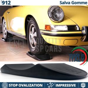 Black TIRE CRADLES Flat Stop Protector, for Porsche 912 | Original Kuberth MADE IN ITALY