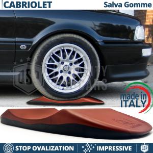 Red TIRE CRADLES Flat Stop Protector, for Audi Cabriolet | Original Kuberth MADE IN ITALY