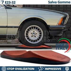Red TIRE CRADLES Flat Stop Protector, for Bmw 7 Series E23-E32 | Original Kuberth MADE IN ITALY