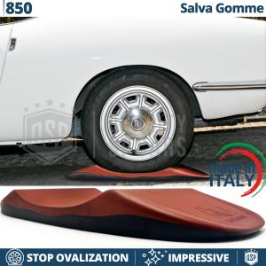 Rampes de PRÉVENTION PNEUS PLATS, Rouges, pour Fiat 850 | Originaux Kuberth FABRIQUÉ EN ITALIE