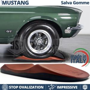 Cuscini SALVA GOMME Anti-ovalizzanti Rossi, per Ford Mustang 1, 2 | Originali Kuberth MADE IN ITALY