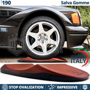 Cuscini SALVA GOMME Anti-ovalizzanti Rossi, per Mercedes 190 | Originali Kuberth MADE IN ITALY