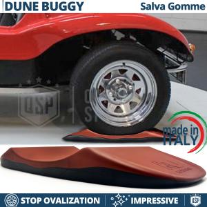 PROTECTORES DE NEUMÁTICOS Anti Deformación, Rojos para Volkswagen Dune Buggy | Originales Kuberth HECHO EN ITALIA