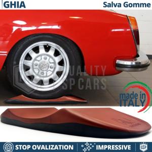 Rampes de PRÉVENTION PNEUS PLATS, Rouges, pour Volkswagen Karmann Ghia | Originaux Kuberth FABRIQUÉ EN ITALIE